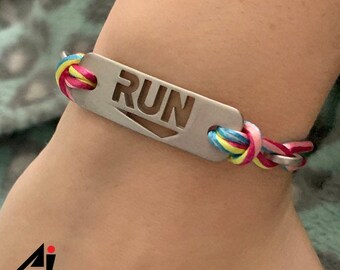 Pulsera Motivacional Gym Collection - Acero Inoxidable, Ajustable, Sin Níquel, Ideal Para Deportistas