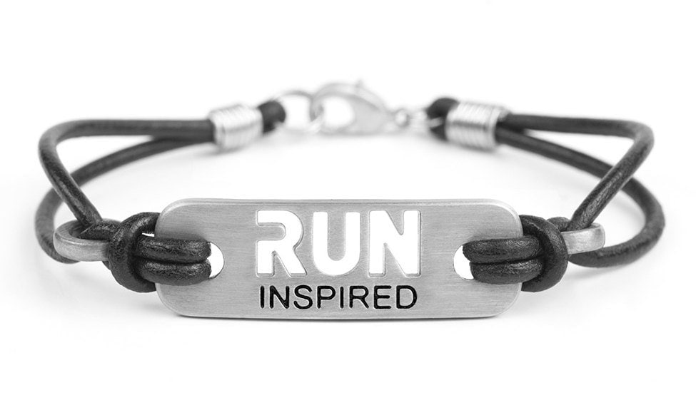 RUN Inspired Bracelet ATHLETE INSPIRED Avail: Black or | Etsy