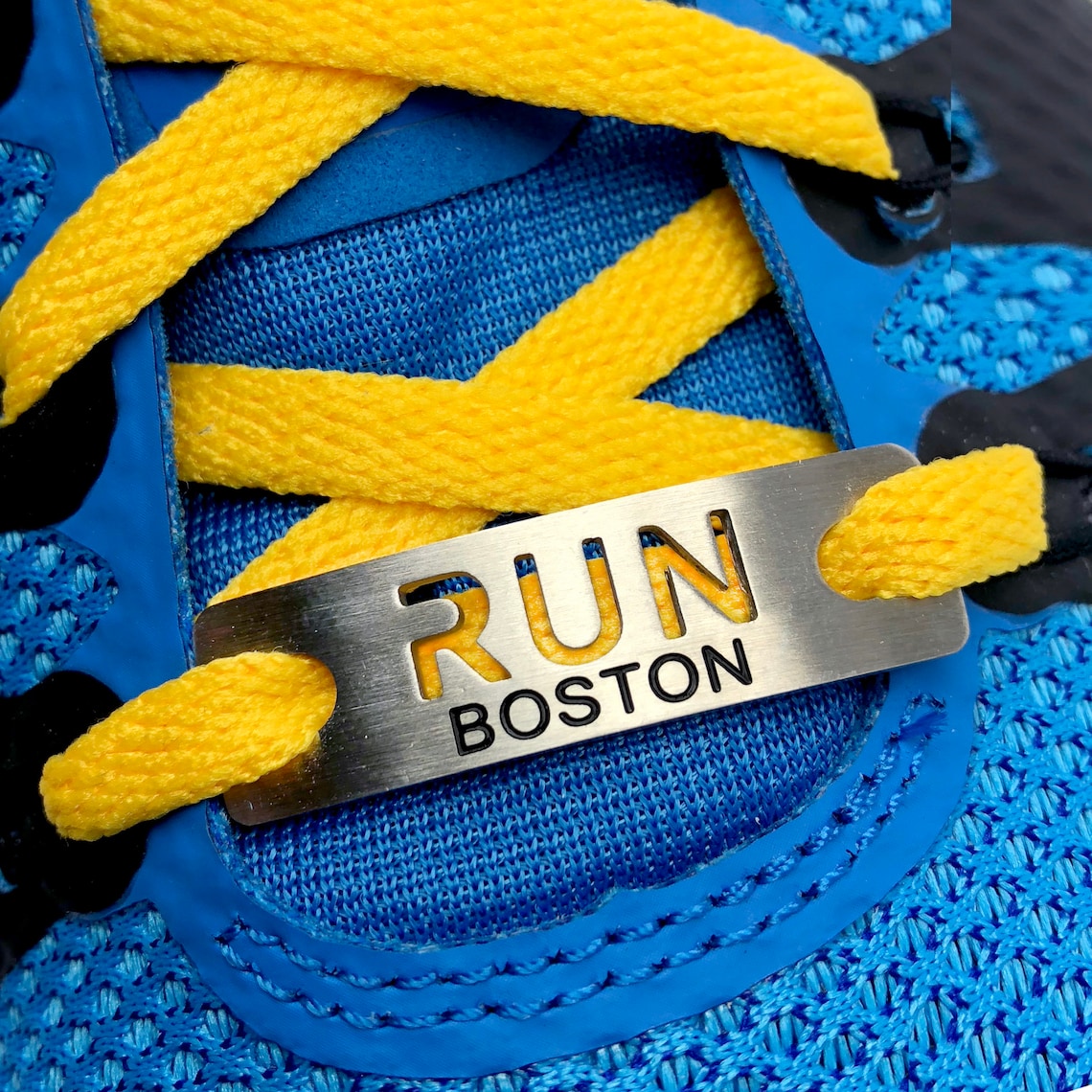 Boston Marathon Bundle 26.2 & RUN Boston Running Shoe Tag Etsy