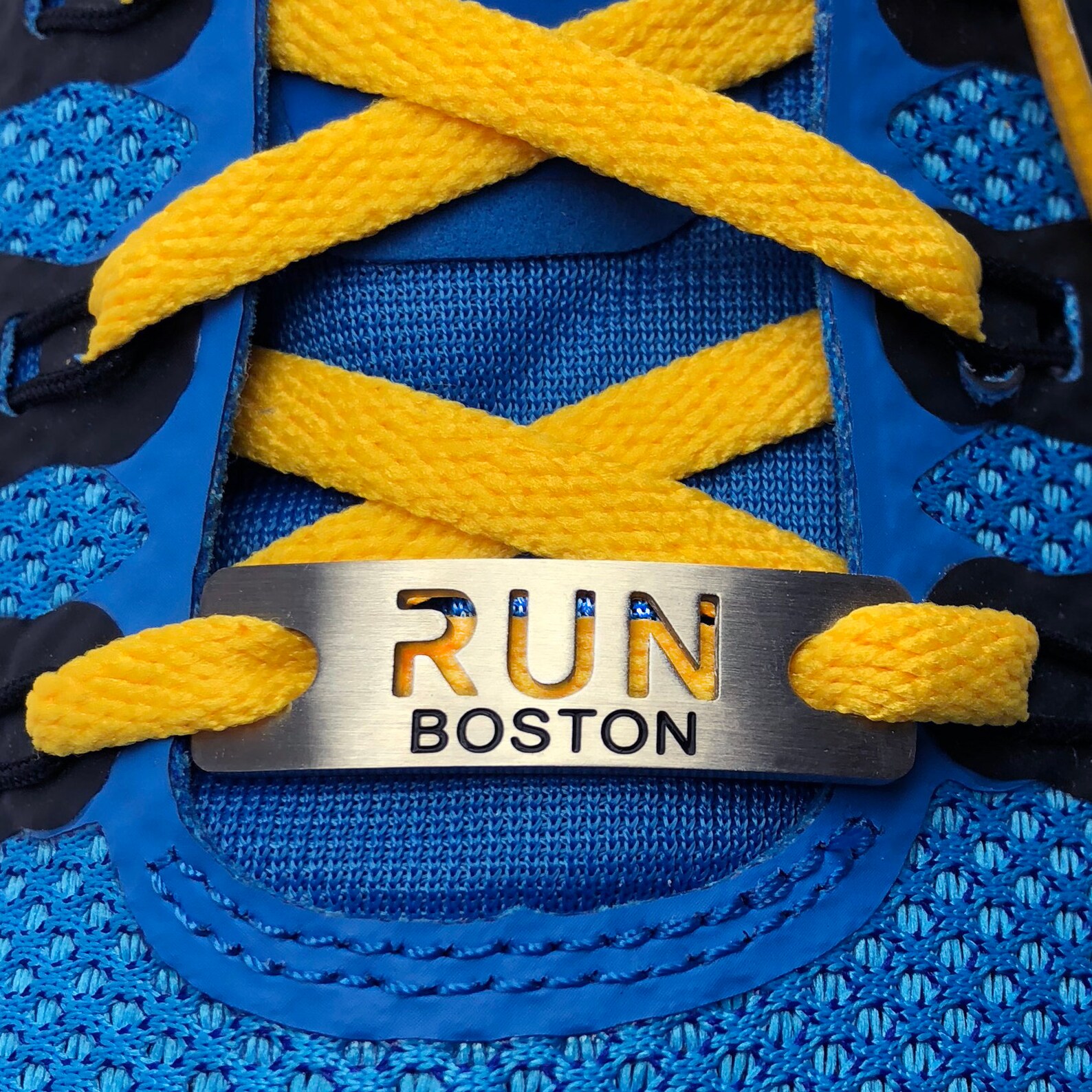 Boston Marathon Bundle 26.2 & RUN Boston Running Shoe Tag Etsy