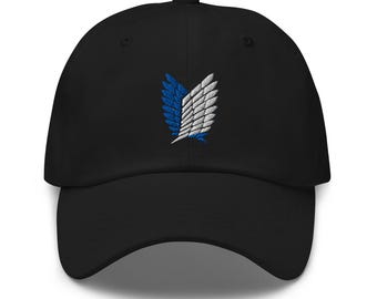AOT Wings of Freedom Scout Regiment Insignia Embroidered Adjustable Anime Hat