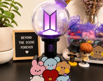 BTS BT21 Inspired Lightstick Holder