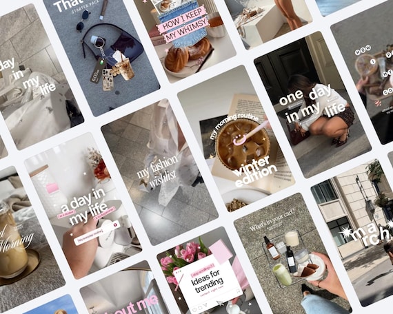 Viral Reel Templates for Content Creators | Instagram Reels for iOS | TikTok Vlog Video Templates | Editable Social Media | Canva Templates