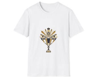 Dakar Rally Trophy T-Shirt | Art Deco Sunburst Endurance Racing Tee
