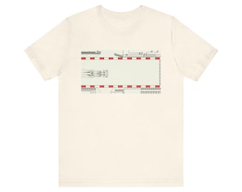 Camiseta minimalista com estampa de carro de corrida | Camiseta com esquema de pista de automobilismo | Presente exclusivo para fãs de corrida | Roupa para entusiastas de carros clássicos