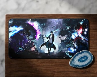 Alfombrilla de escritorio Solo Leveling / Regalo de anime japonés para gamers / Alfombrilla de ratón grande y extendida para gamers y estudiantes / Regalos de Navidad y Año Nuevo 2026