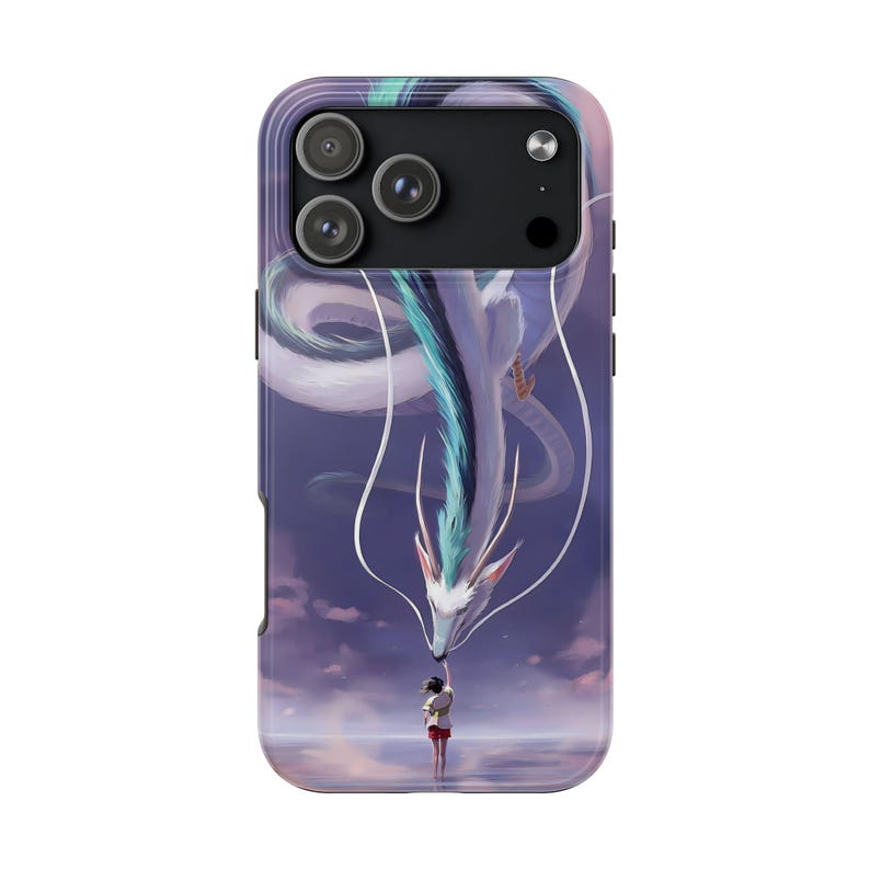 Totoro Sprited Away Samsung iPhone 17 Pro Max Case, Personalized Custom Case, Ghibli Studio Art, Perfect Gift Trendy Case 2027 Christmas image 2