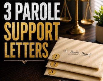 3 Parole Support Letters