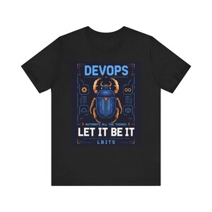 DevOps Cloud Engineer T-Shirt, DevOps Automate All The Things, Automation Gift for IT Pros image 2