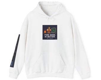 AI Engineer Hoodie, Fire Good AI Better, AI Nerd Gift