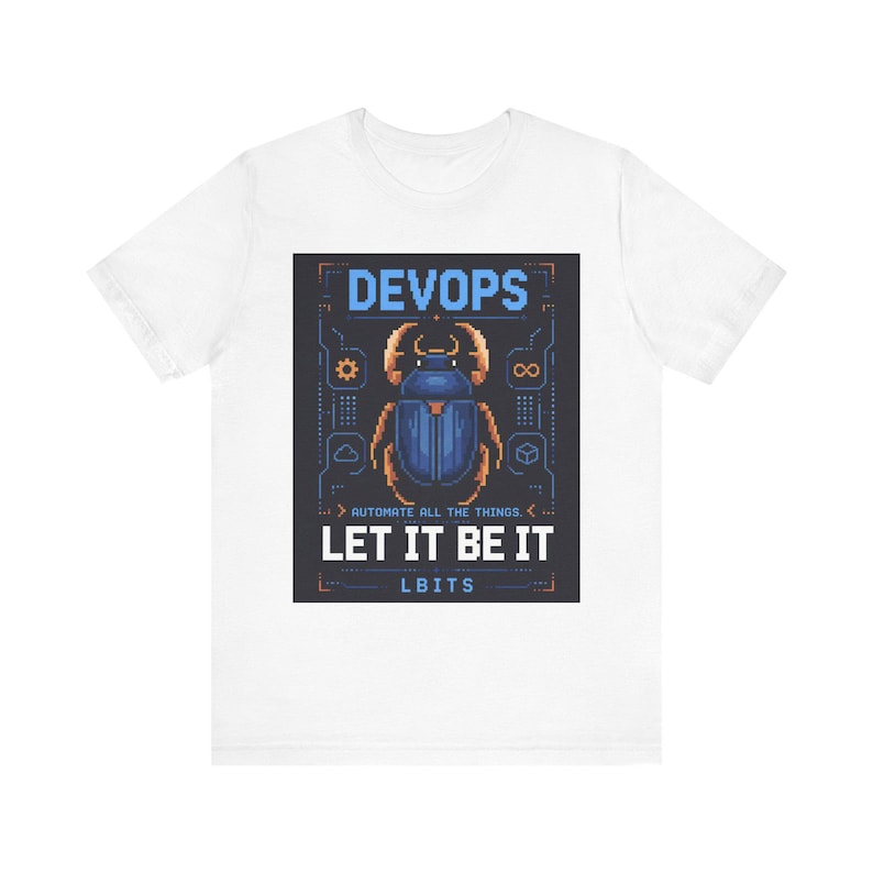 DevOps Cloud Engineer T-Shirt, DevOps Automate All The Things, Automation Gift for IT Pros image 1