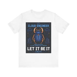 Camiseta de Ingeniero de Nube AWS Azure, Ingeniero de Nube, Regalo para Profesionales de TI en la Nube