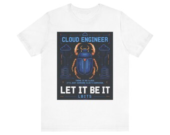 Cloud Engineer AWS Azure T-Shirt, Cloud Engineer, Cloud Pro Gift for IT Pros