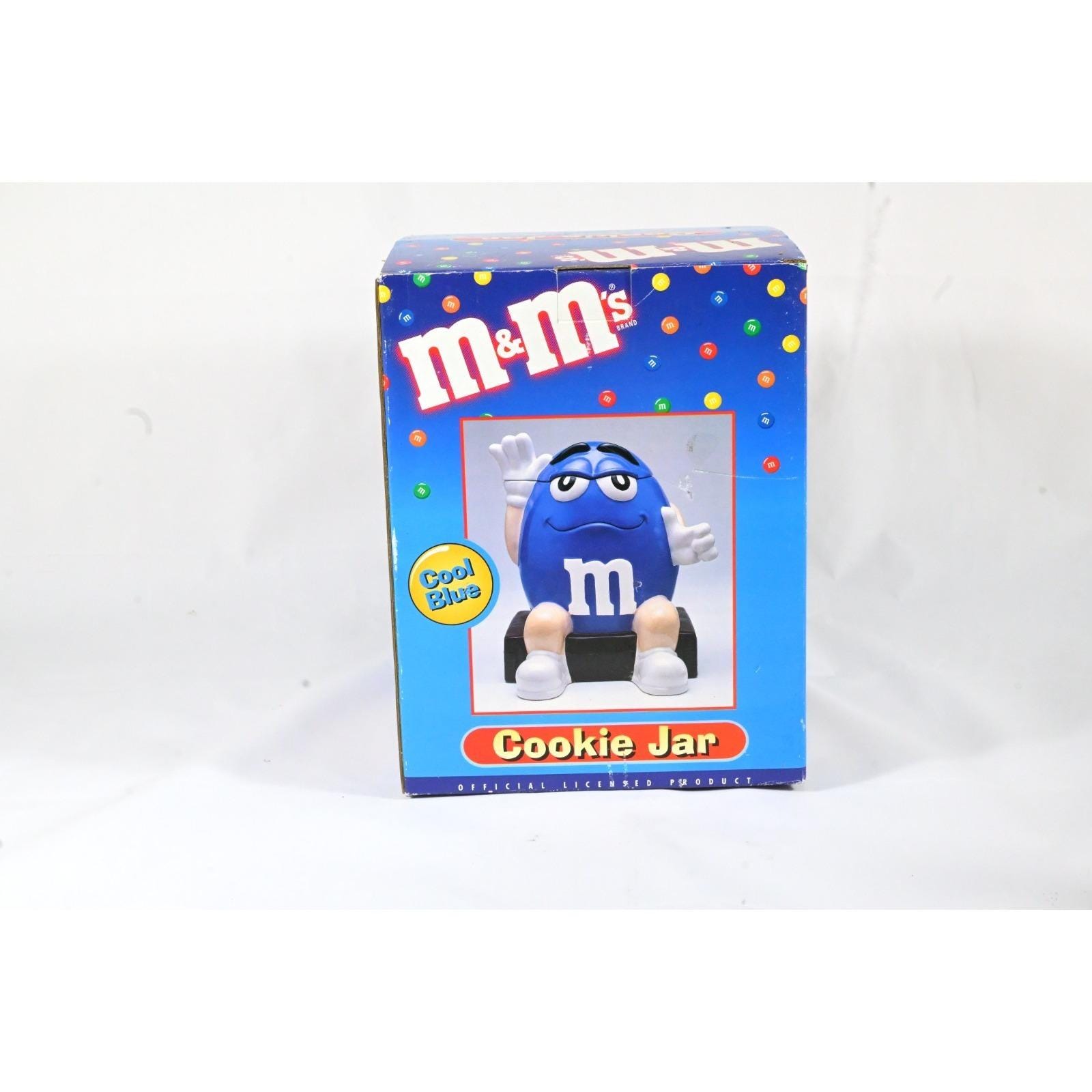 Blue M&m Cookie Jar - Etsy