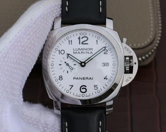 Relógio mecânico masculino Panerai vintage restaurado 499/Pam00499