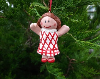 Polymer Clay - Dolly For Sue Ornament, Island Of Misfit Toys, Rudolph The Red Nosed Reindeer