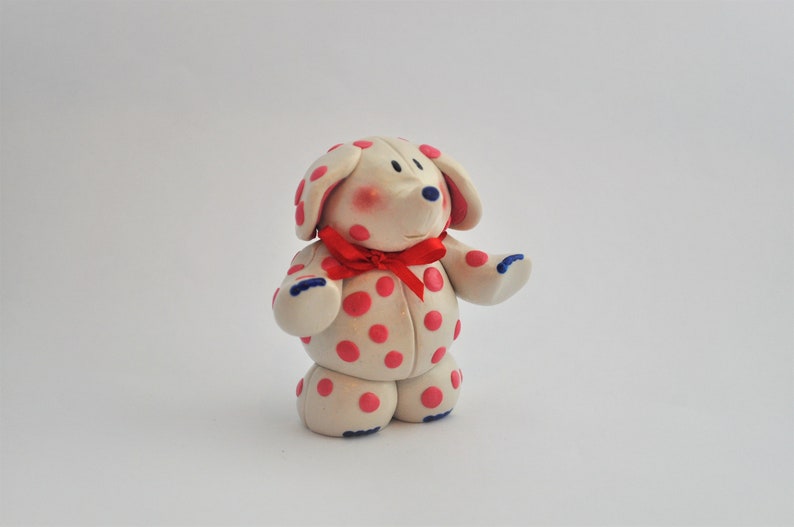 Polymer Clay Rudolph Spotted Misfit Toy Elephant Figurine OR - Etsy
