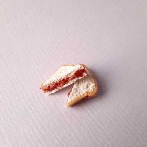 Dollhouse Polymer Clay Miniature Peanut Butter and Jelly
