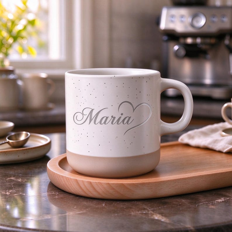 Personalized Engraved Ceramic Mug, Custom Business Logo Coffee Cup ...