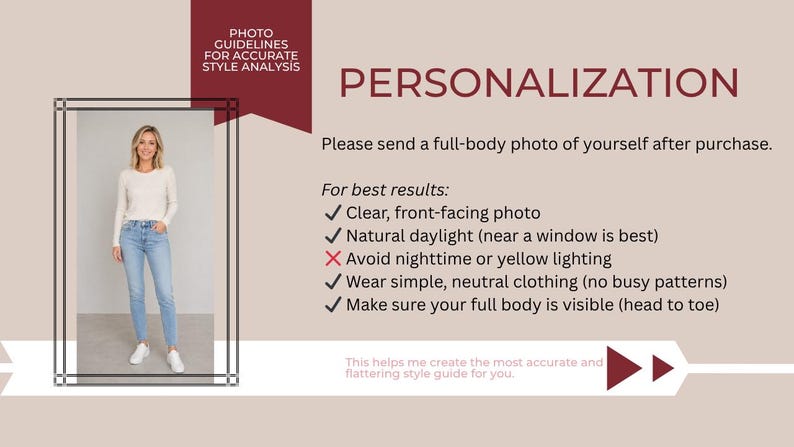 Personalized Style Guide, Custom Outfit Planner, 84 Looks, 4 Seasons ...