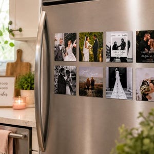 Save The Date Magnets | Wedding Favors (20+ Quantity) Bulk Custom Orders