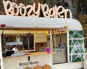 Custom Light Up Marquee Sign | Mobile Bar, Event Display, Photo Booth Decor