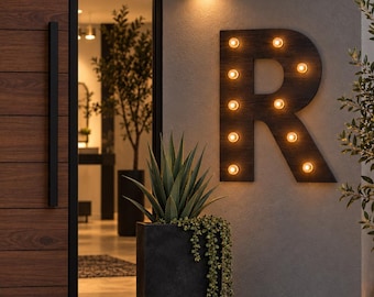Marquee letters marquee sign wood letter lighted marquee sign...........  Lighted Letters and numbers