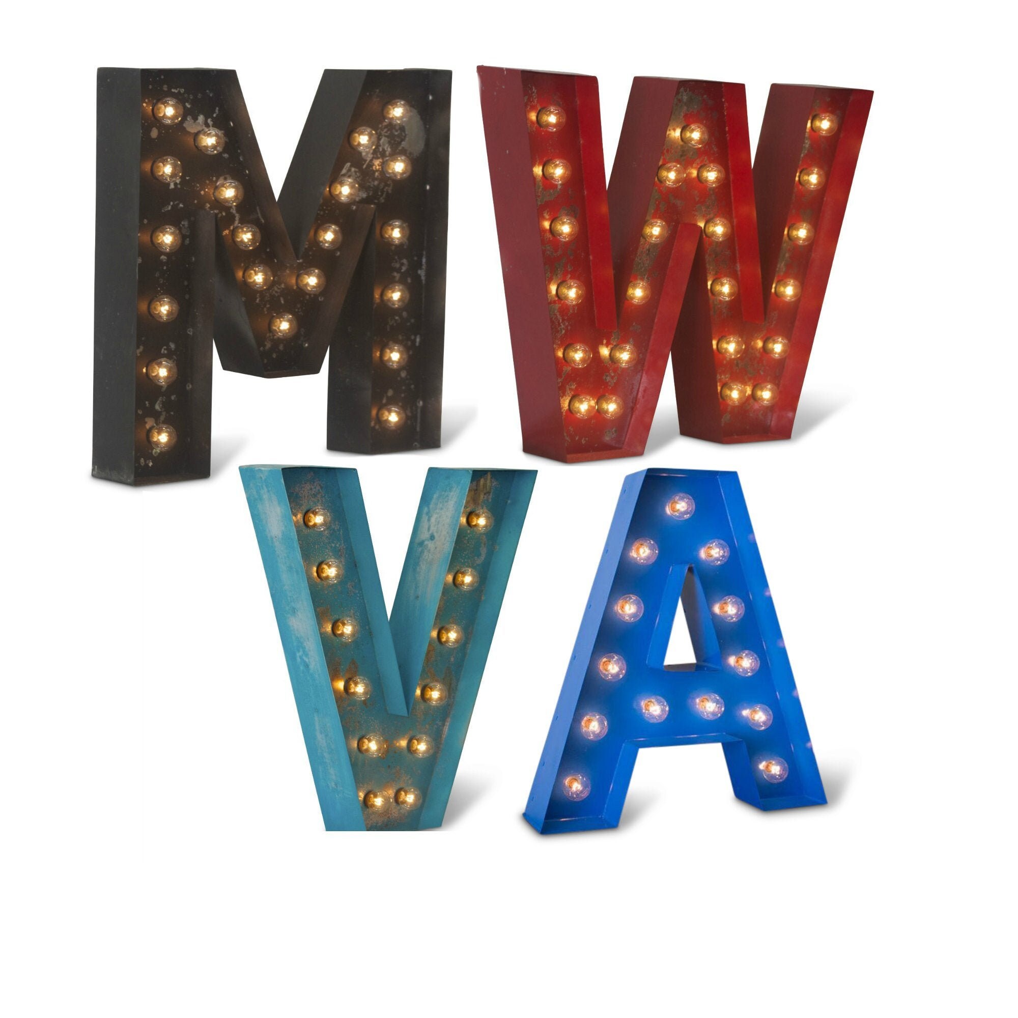 Metal Marquee Letters, marquee letter, light up letter, Lighted