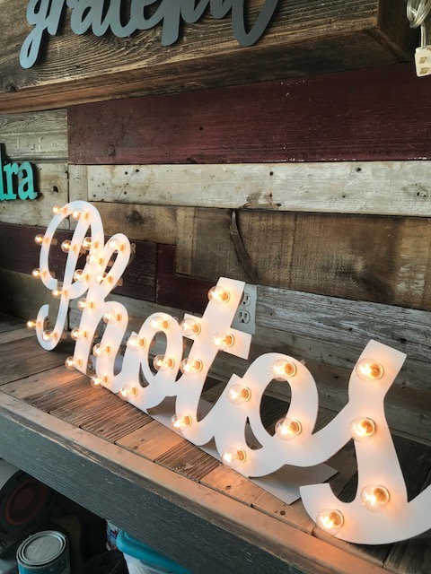 Marquee Letters, Photobooths & Light Boxes