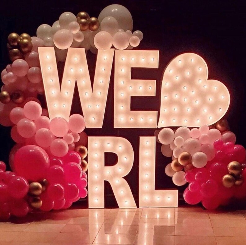 24 Marquee Letters Marquee Letter Light up Letter Etsy