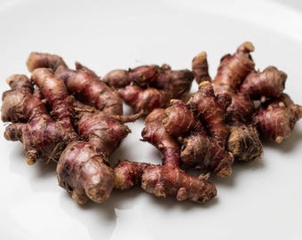 Red Ginger 350g 500g 1000g, Zingiber officinale Roscoe var. Rubrum, Herbal Spice Powder, Natural Kitchen Ingredient