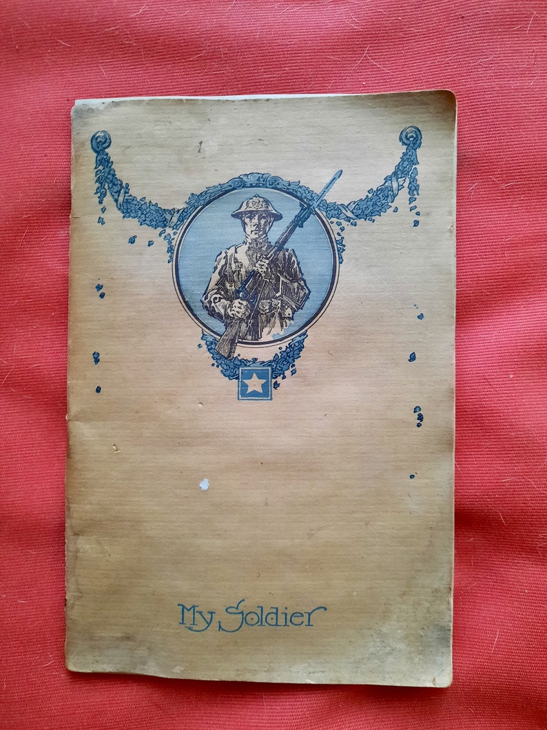 World War 1 Soldier's Diary HandWritten Entries Etsy