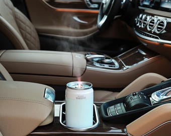 Car Mini Humidifier – Cozy Portable Diffuser for Car & Kids Room, Quiet Air Moisturizer for Better Sleep, Cute Gift Idea