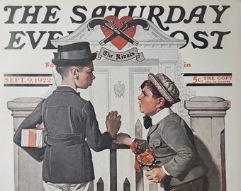 Rockwell Prints~The Saturday Evening Post~Artist Norman Rockwell