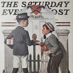 Rockwell PrintsThe Saturday Evening PostArtist Norman Rockwell image 1