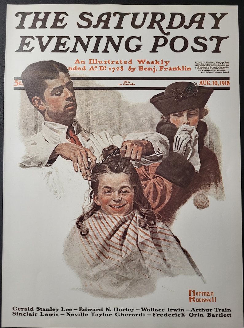 Rockwell PrintsThe Saturday Evening PostArtist Norman Rockwell image 4