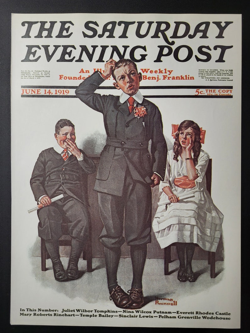 Rockwell PrintsThe Saturday Evening PostArtist Norman Rockwell image 5