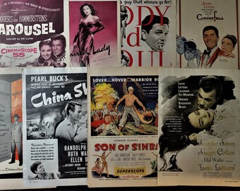 Vintage Movie Ads Your Choice Carousel Cinderfella Son Of Sinbad