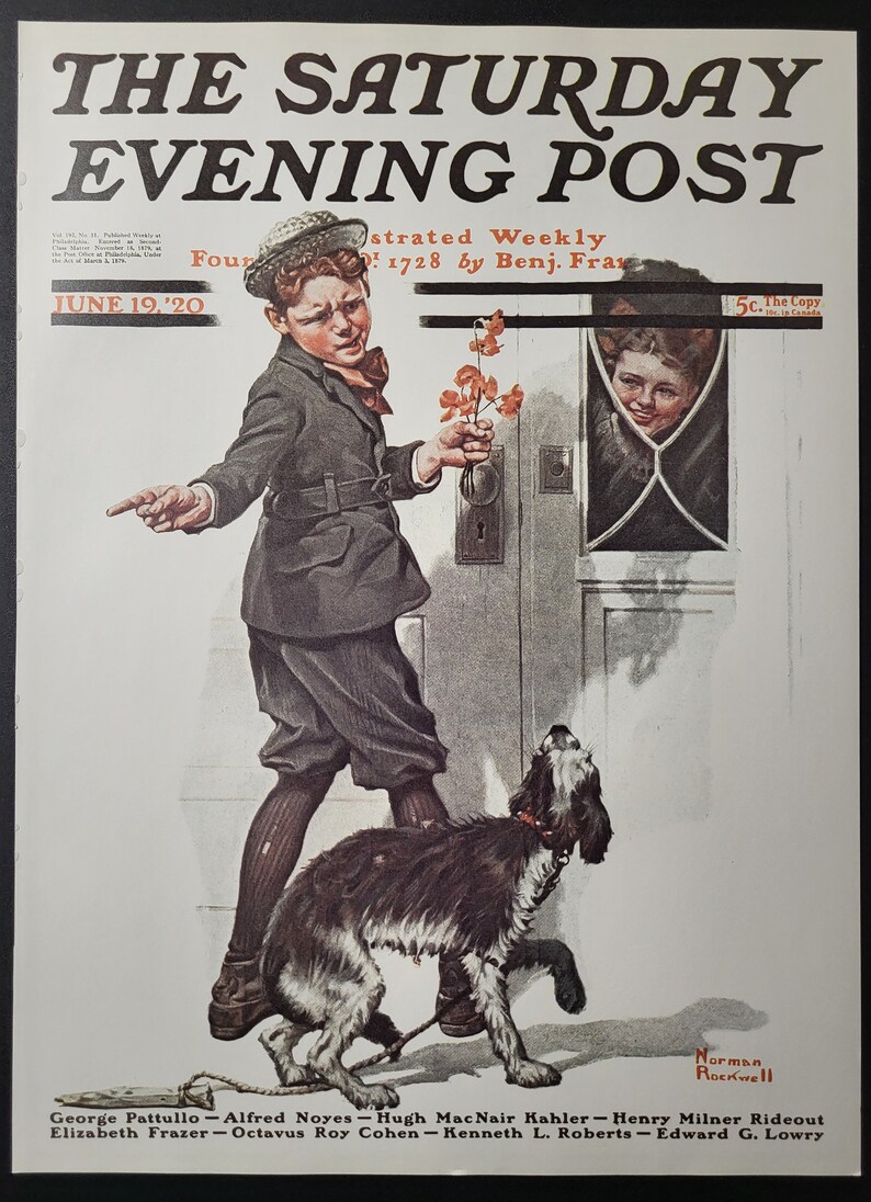 Rockwell PrintsThe Saturday Evening PostArtist Norman Rockwell image 2