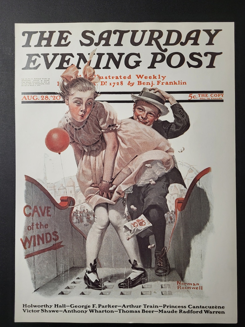 Rockwell PrintsThe Saturday Evening PostArtist Norman Rockwell image 3