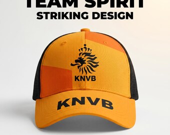 Netherlands Soccer Baseball Cap | KNVB Oranje Football Fan Hat |  Dutch National Team Gift | Soccer Fan Hat | World Cup 2026 Souvenir