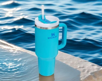 Stanley Tumbler with Handle and Straw 40 oz