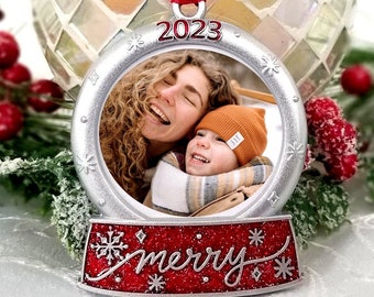 Photo Ornament Photo Gift For Mom Wife Husband Photo Office Gift Dad Grandmother Memory Add Your Photo Many Styles