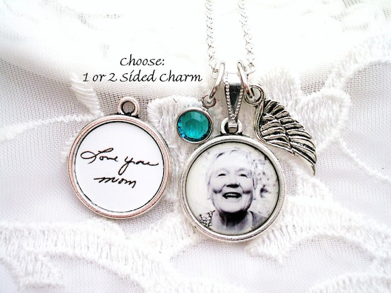 Memorial charm necklace deals