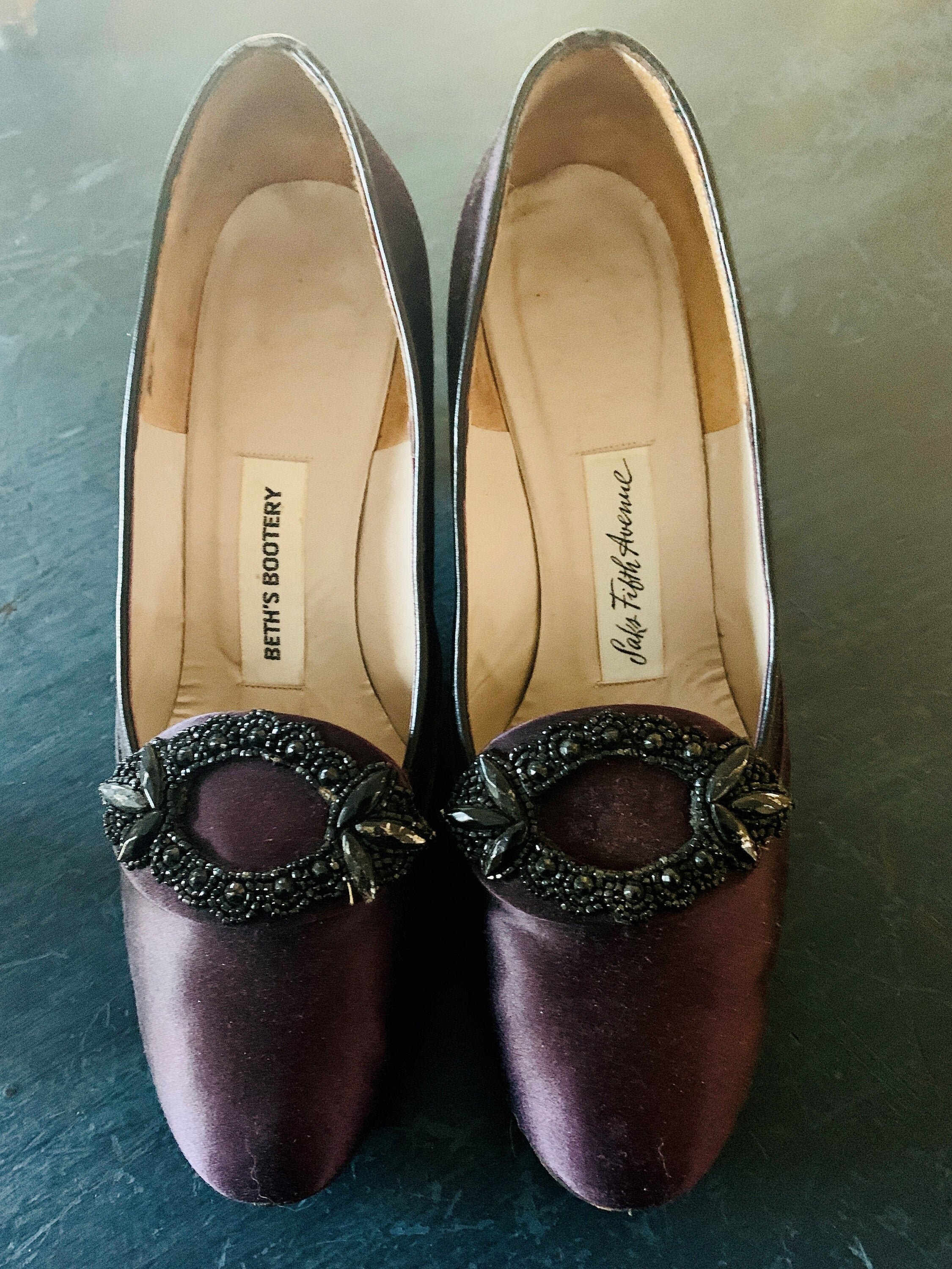 Vintage Beth's Bootery/saks Fifth Avenue Shoes 