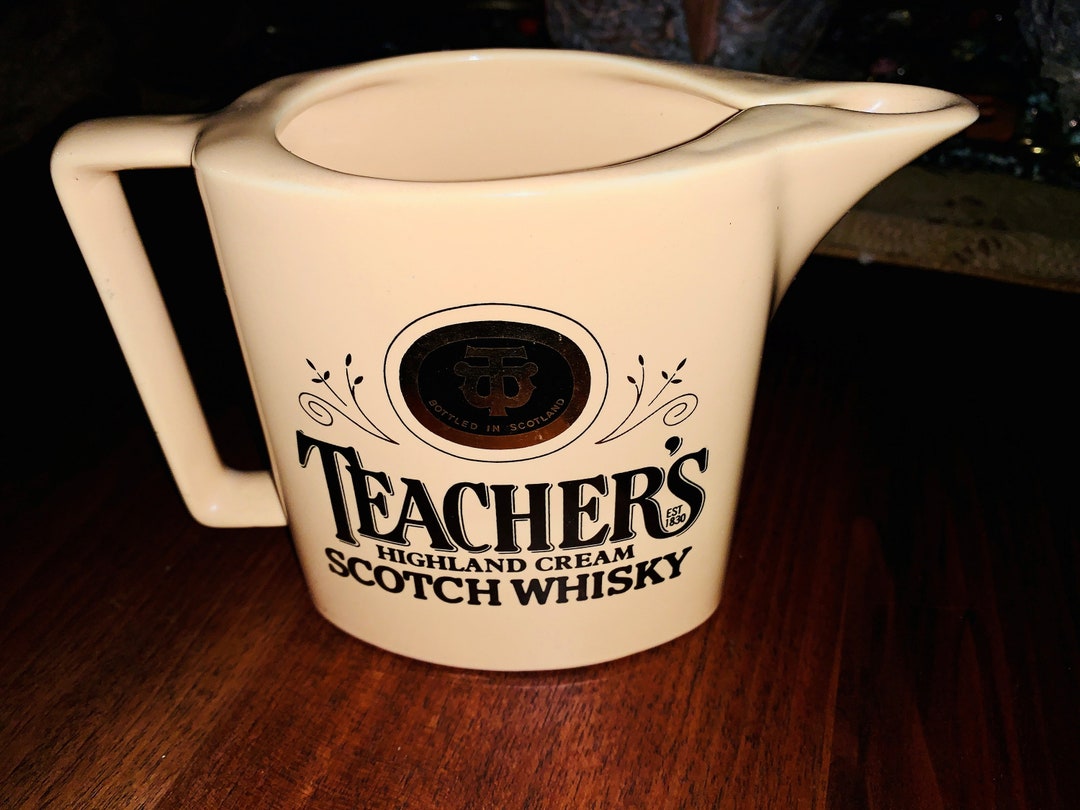 Vintage Teacher's Whiskey Pitcher - Etsy