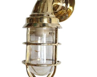 vintage model nautical style alley way brass passage way light new 1 piece