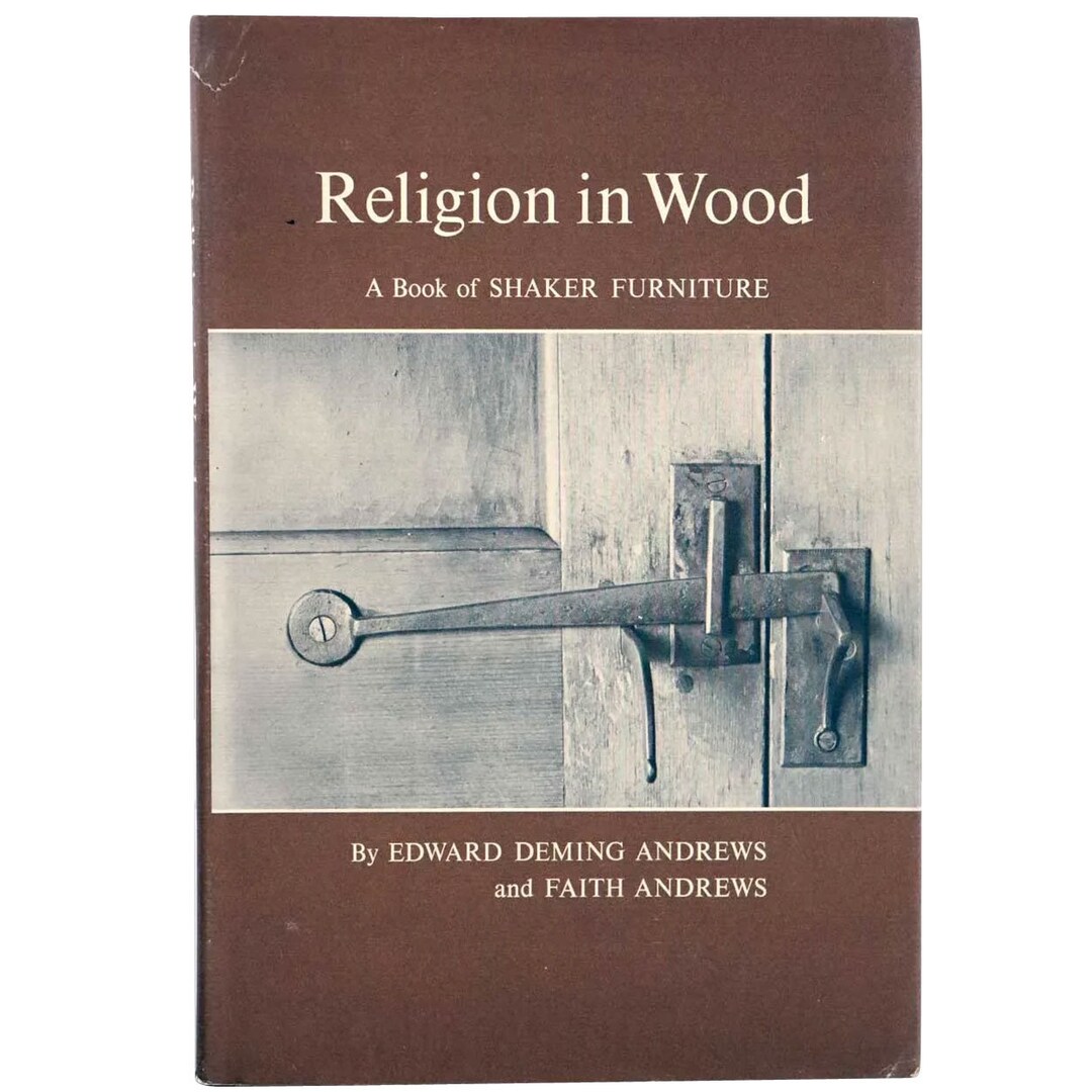 Book Religion in Wood A Book of Shaker Furniture by Edward Etsy