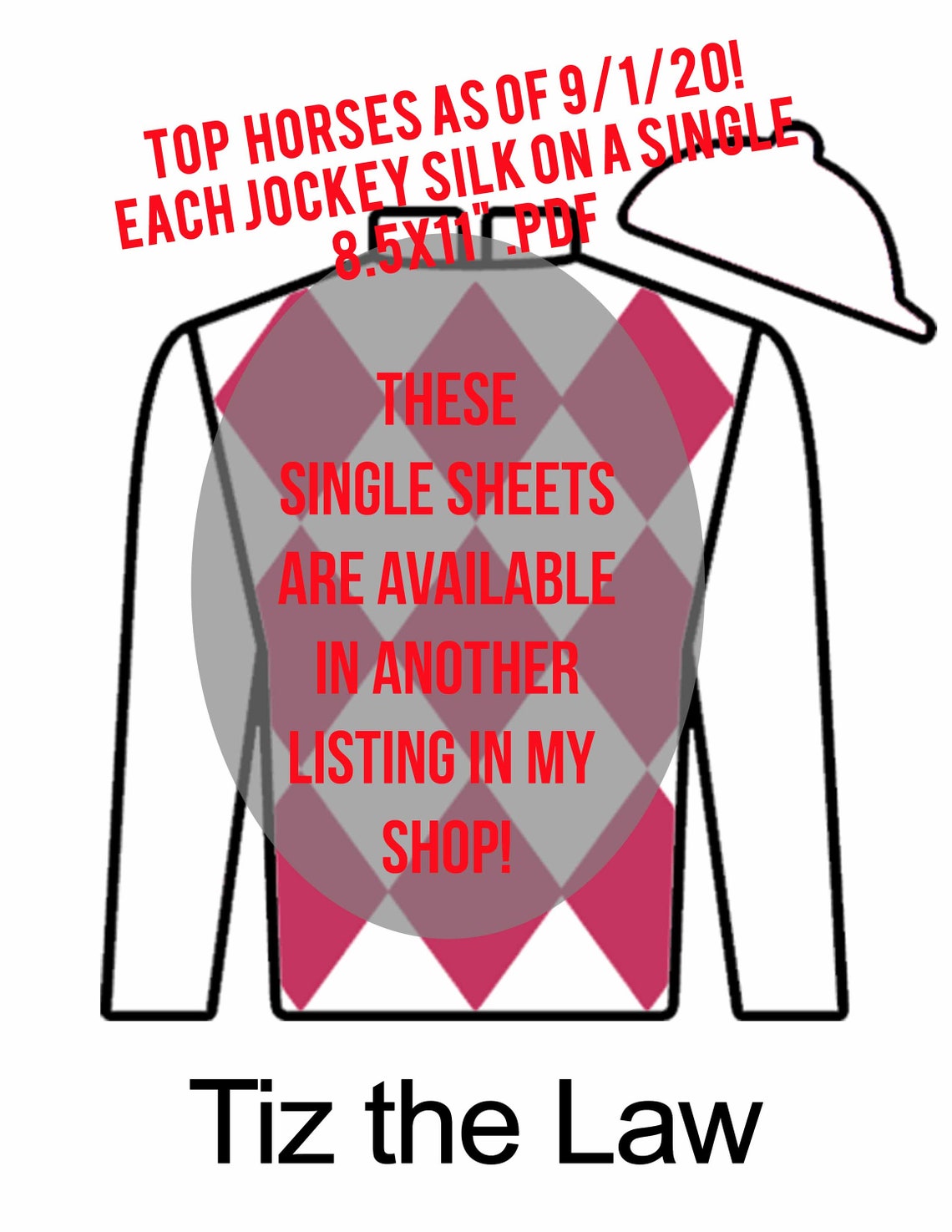 Kentucky Derby Party Printables Welcome Sign Cigar Bar Dessert | Etsy