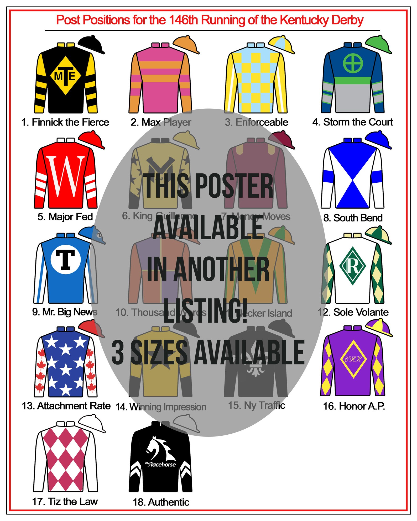 Kentucky Derby Party Printables My Old Kentucky Home 4 Sizes Etsy